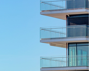 Semi-Frameless Glass Railings