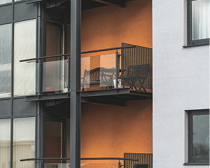 Semi-Frameless Balcony Glass Railing