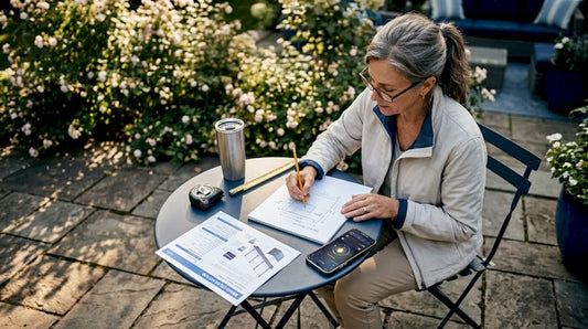 Homeowner planning deck lighting layout
