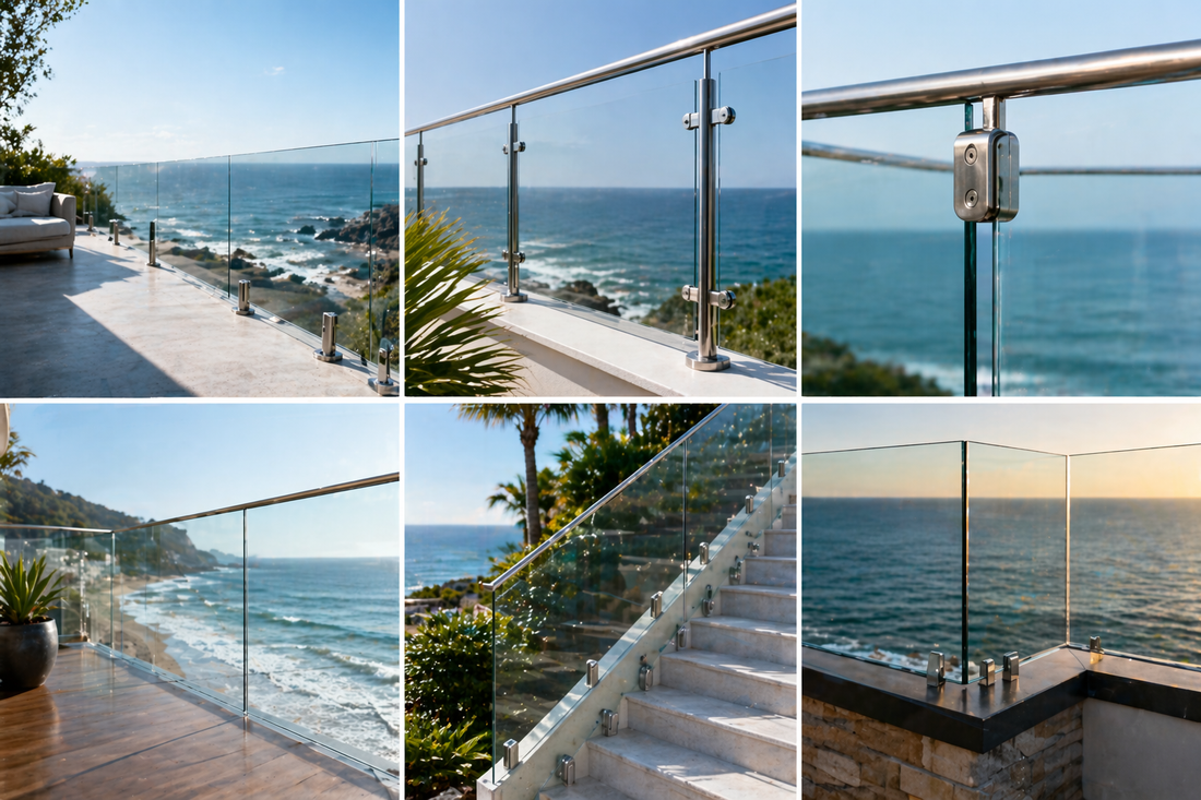 Coastal Glass Railing