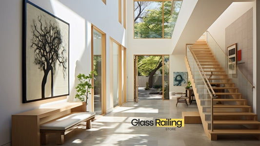 Glass railings are aesthetically beautiful and adds to the value of a property.
