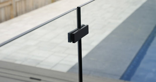 deck railing glass