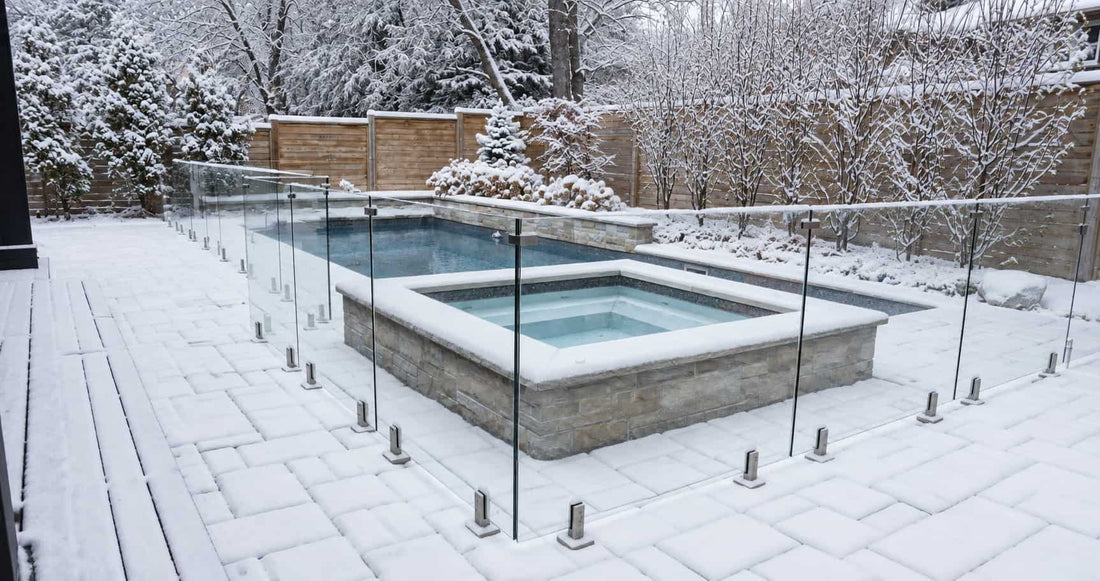 glass deck railing canada