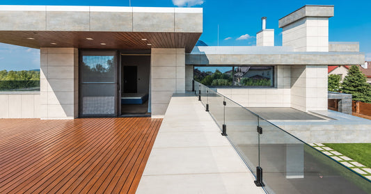 glass deck rails