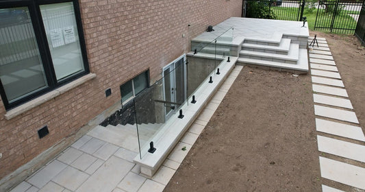 Glass Panel Deck Railings