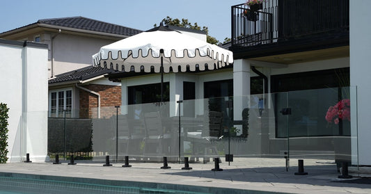 patio glass railing