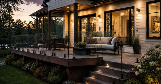 porch glass railing