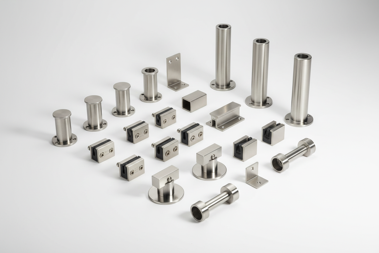 Glass Frame Hardware Selecting Glass Railing Hardware: Complete 2026 Buyer's Guide – The ...