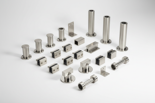 Selecting the Right Hardware for Glass Railing Systems
