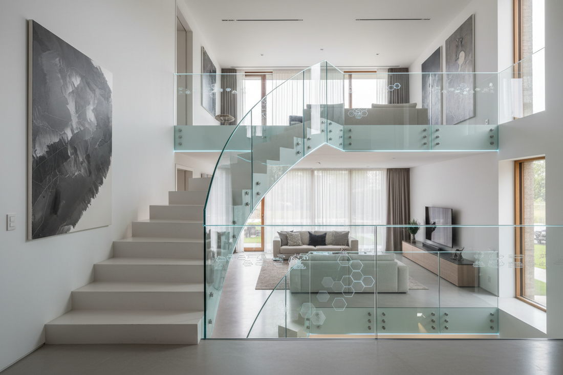 App Store Glass Railing System Smart Glass Railings: The Future of Designing Your Home Interactively ...