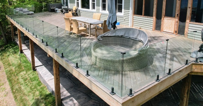Real Balcony Glass Installations
