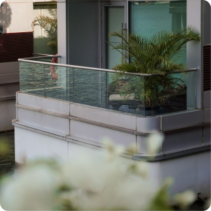 Real Balcony Glass Installations