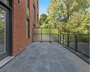 Framed Glass Railing for Balcony