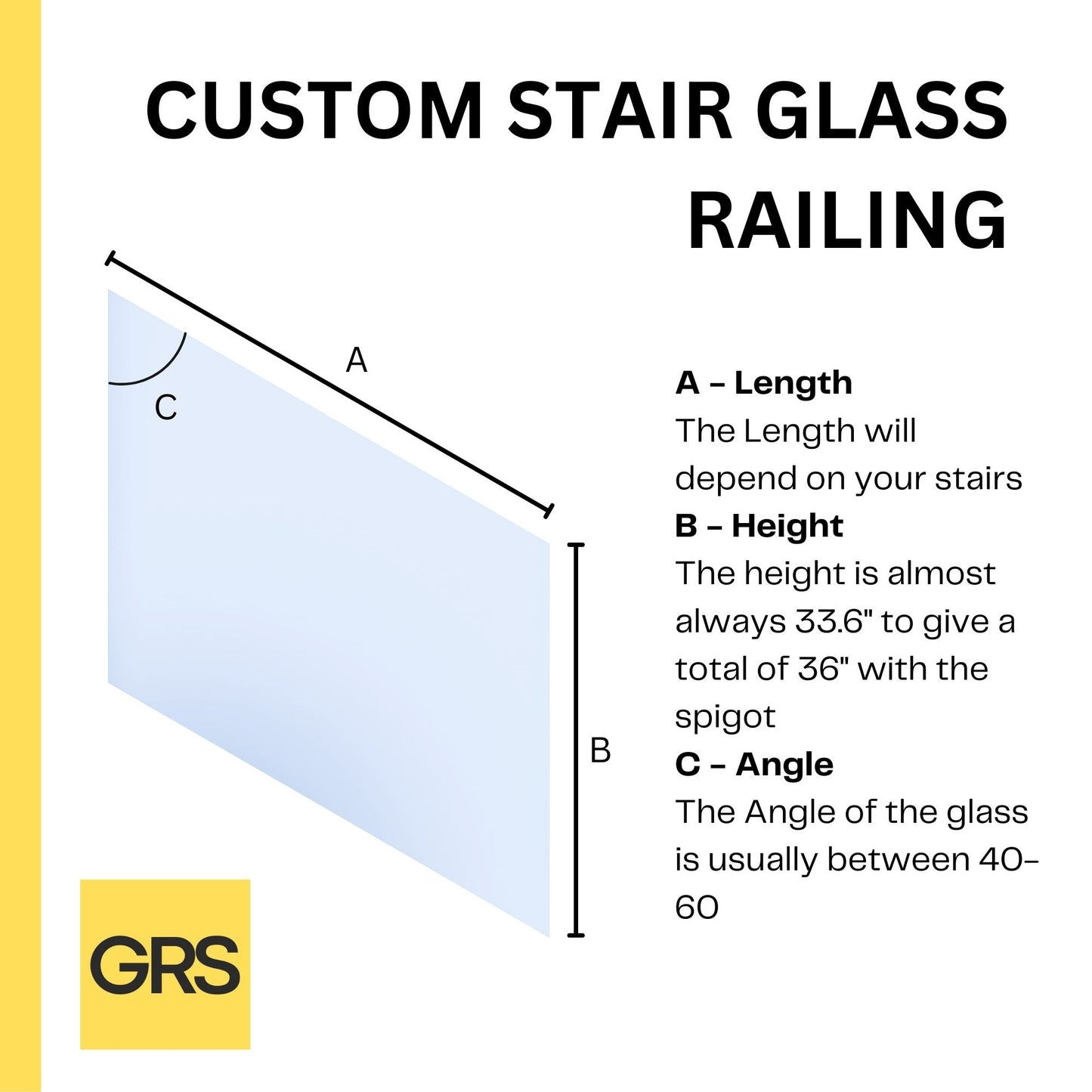 Custom Stair Glass Railing