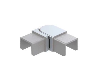 Square Caprail Horizontal Adjustable Connector